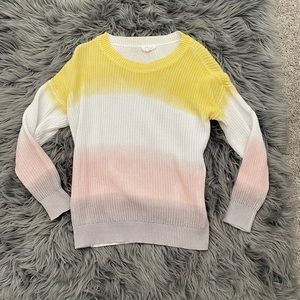 Ombré knit sweater (S)